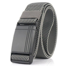 Carica l&#39;immagine nel visualizzatore di Gallery, Genuine Tactical Belt Metal Buckle Quick Release Magnetic Buckle Real Nylon Elastic Belt Military Army Belt
