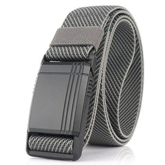 Genuine Tactical Belt Metal Buckle Quick Release Magnetic Buckle Real Nylon Elastic Belt Military Army Belt